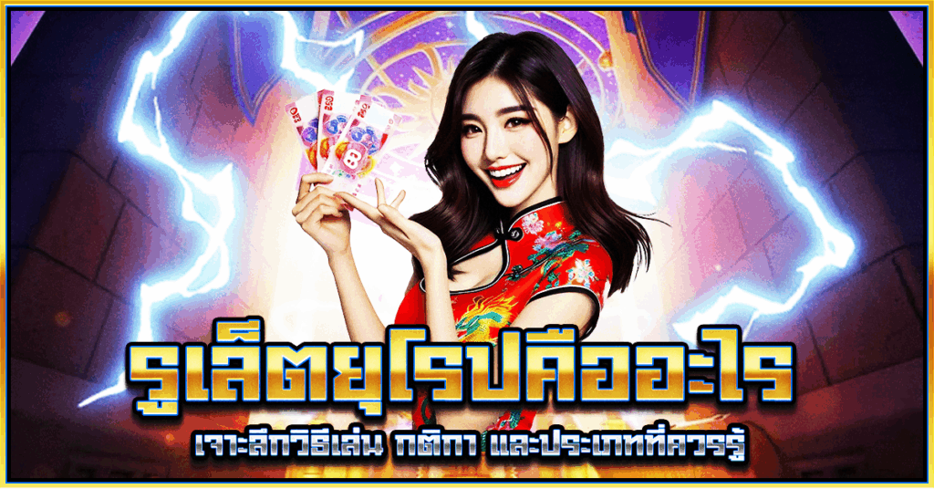 รูเล็ตยุโรปคืออะไร