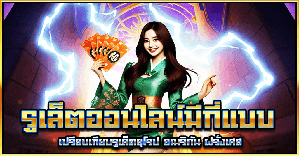 รูเล็ตออนไลน์มีกี่แบบ